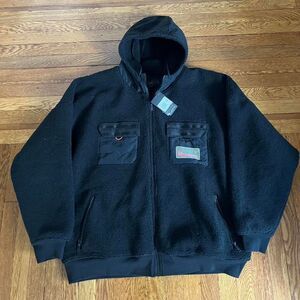 NWT Jordan‎ brand Sherpa full zip jacket